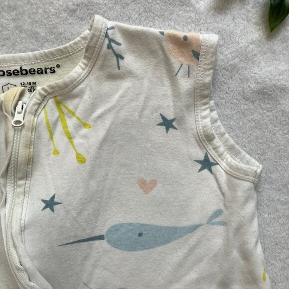 Mosebears Cotton Sleep Sack Bundle 12-18M | 2 Lightweight Unisex Sleep Bags GUC - Picture 5 of 16